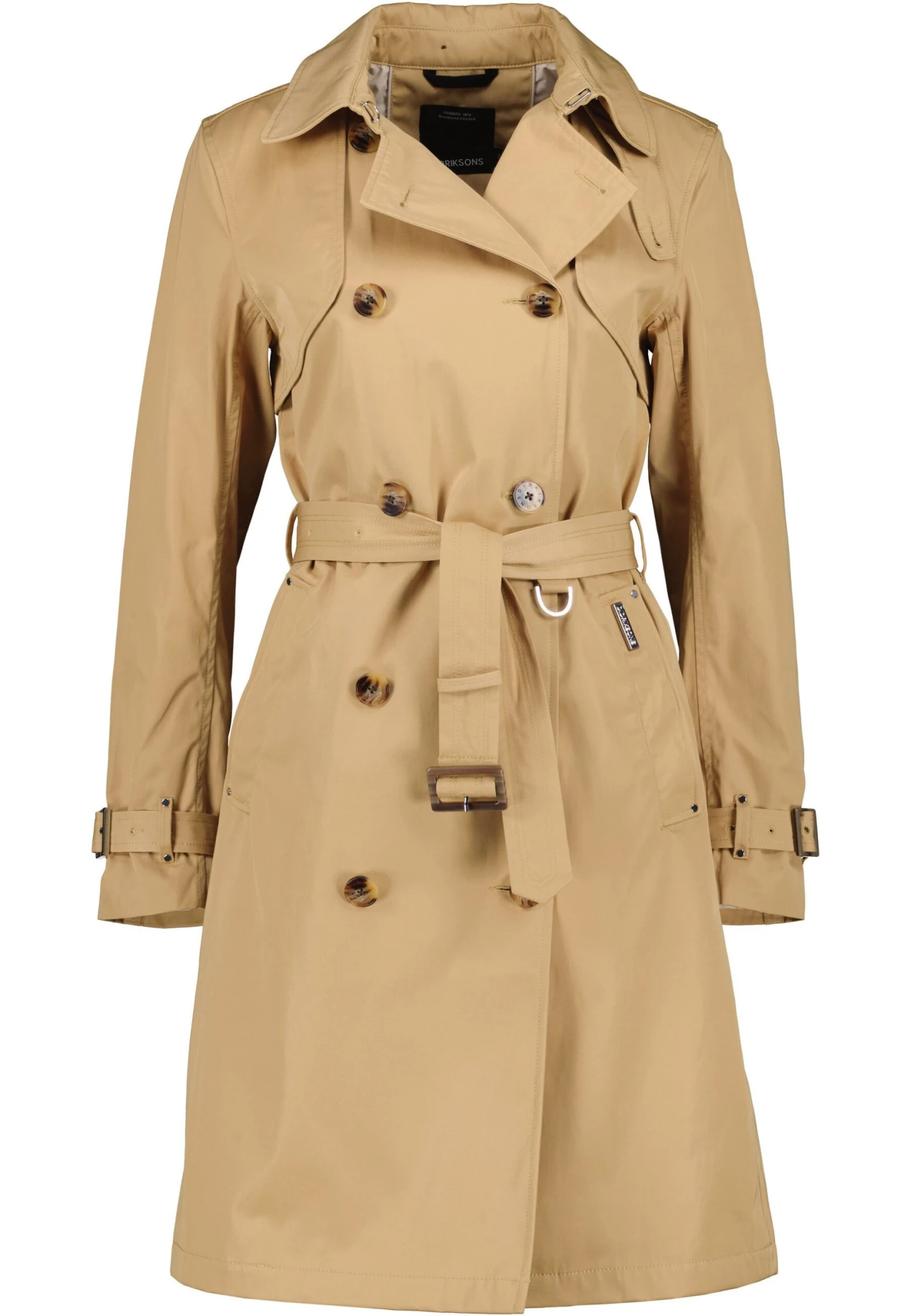 DIDRIKSONS Blanka Wns- Trenchcoat - Beige 7 DIDRIKSONS Blanka Wns- Trenchcoat - Beige - Afbeelding 5