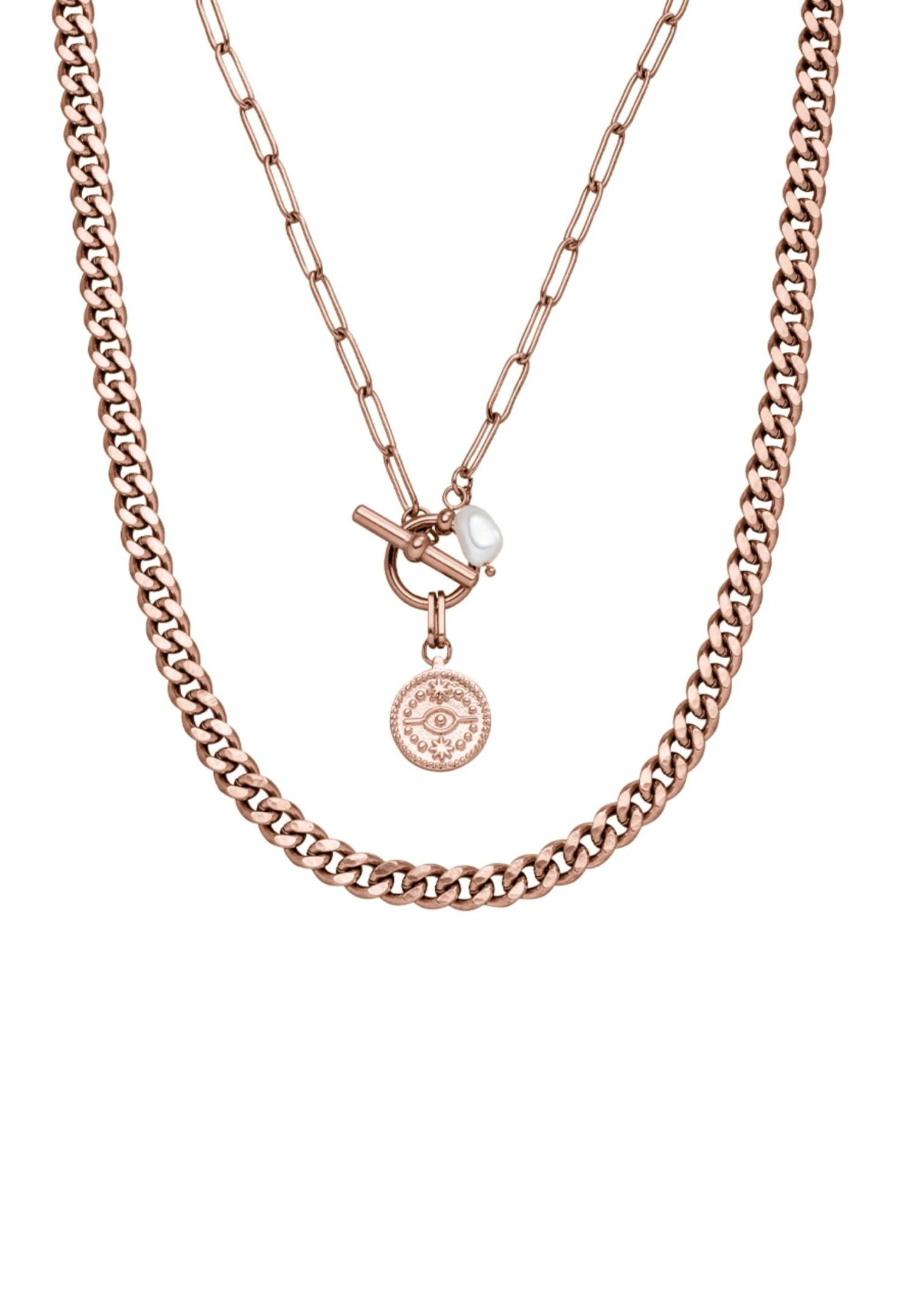 Makani - Ketting - Rose Gold-Coloured 5 Makani - Ketting - Rose Gold-Coloured - Afbeelding 3