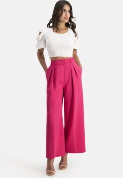 Schlichte Bundfalte Ronica - Broek - Pink -Winkel Voor Damesmode 5f4ac72aa3d2448b9cb25a9424d746a0