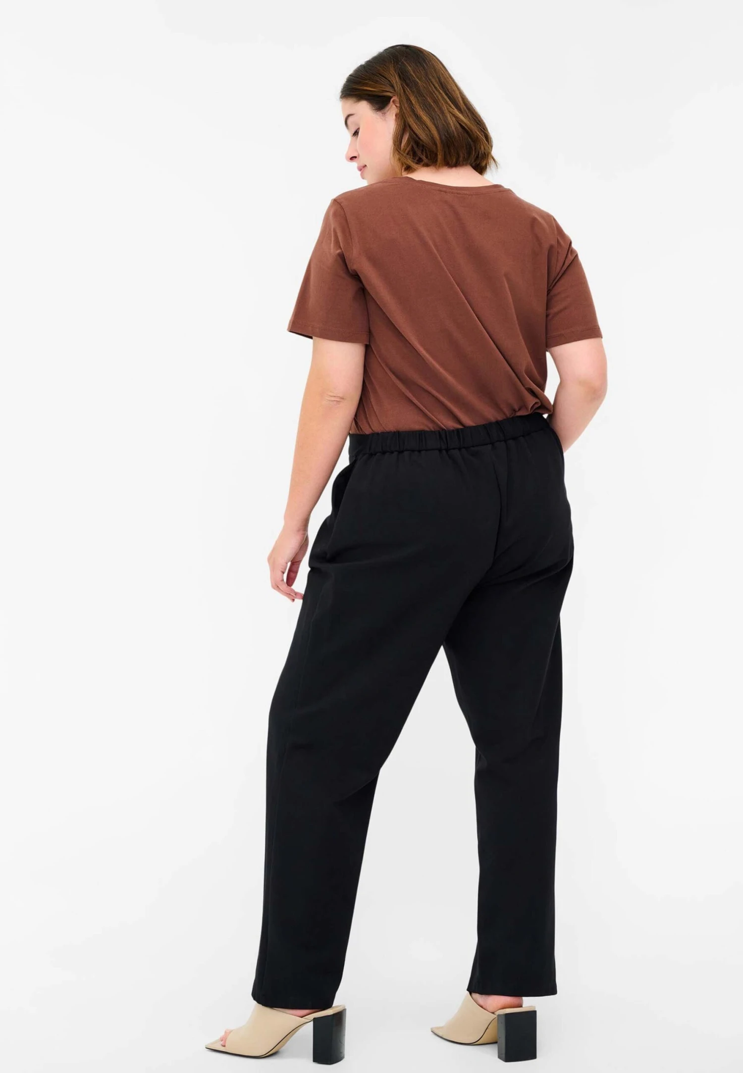 Zizzi Broek - Black 4 Zizzi Broek - Black - Afbeelding 2