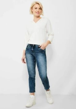 Cecil Slim Fit Jeans - Blau 8 Cecil Slim Fit Jeans - Blau -Winkel Voor Damesmode 61d25f09ad1c4afcbee5da5ce1d9178d