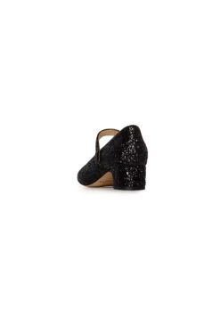 Dora - Bruidsschoenen - Black Glitter -Winkel Voor Damesmode 62974bae0db04a8b966db6c530480134