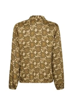 Schlupf - Blouse - Camel Orange -Winkel Voor Damesmode 62d4e80a843141cd8c99350688171542