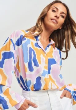 Tussah Selena - Overhemdblouse - Abstract Scandi Violet 12 Tussah Selena - Overhemdblouse - Abstract Scandi Violet -Winkel Voor Damesmode 62e7017a70694f708d0443fb9eb9c922