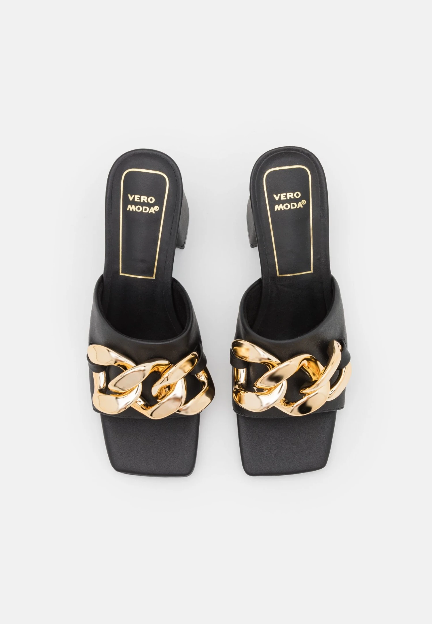 Vero Moda Vmcarrie - Muiltjes Met Hak - Black 8 Vero Moda Vmcarrie - Muiltjes Met Hak - Black - Afbeelding 6