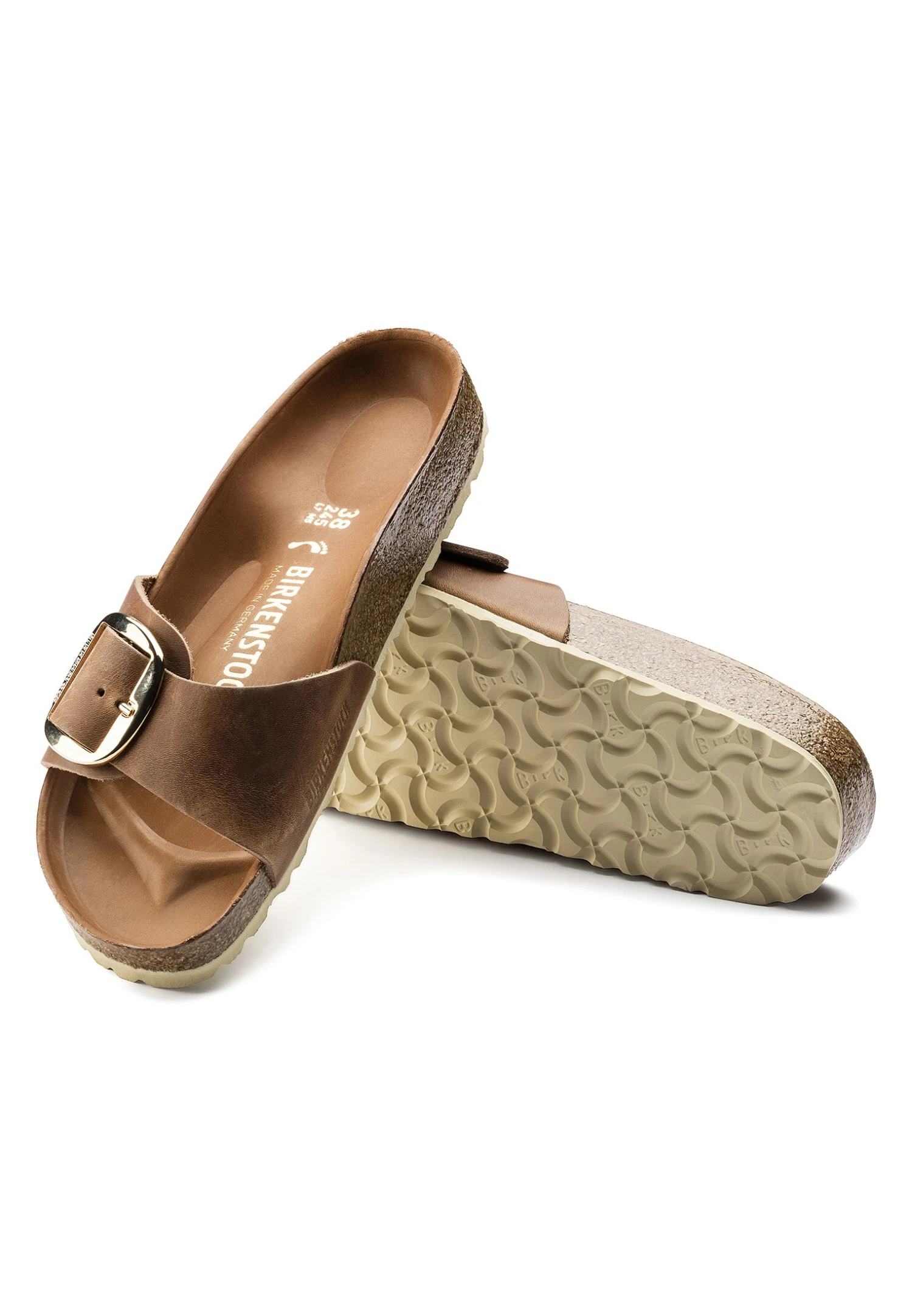 Birkenstock Muiltjes - Cognac 7 Birkenstock Muiltjes - Cognac - Afbeelding 5