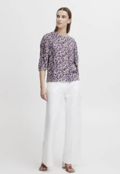 B.young Byjosa Oneck - Blouse - Red Violet Mix -Winkel Voor Damesmode 645a68f4a76444778a87529a47f481c5