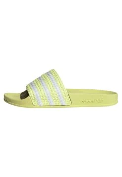 Adidas Originals Adilette W - Badslippers - Pulse Yellow/Cloud White/Pulse Yellow