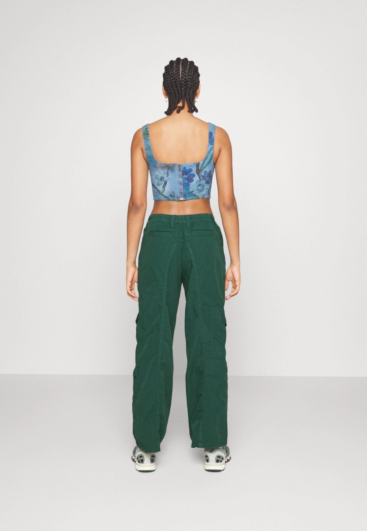 BDG Urban Outfitters Summer- Broek - Bottle Green 5 BDG Urban Outfitters Summer- Broek - Bottle Green - Afbeelding 3