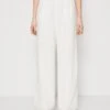 Calvin Klein Jeans Crinkle Long Straight Pants - Broek - Ancient White