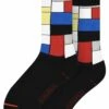 Piet Mondrian Composition - Sokken - Black/Multi