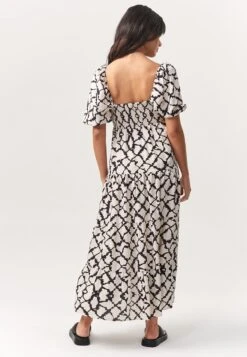 Darley - Maxi-Jurk - Black Tie Dye Check -Winkel Voor Damesmode 67d96dbab0ef49119b73f40cb3fef3e9