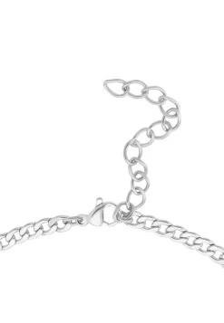 Luana - Ketting - Silberfarben Poliert -Winkel Voor Damesmode 6835c25fae2f49c889c88f56b2af229e
