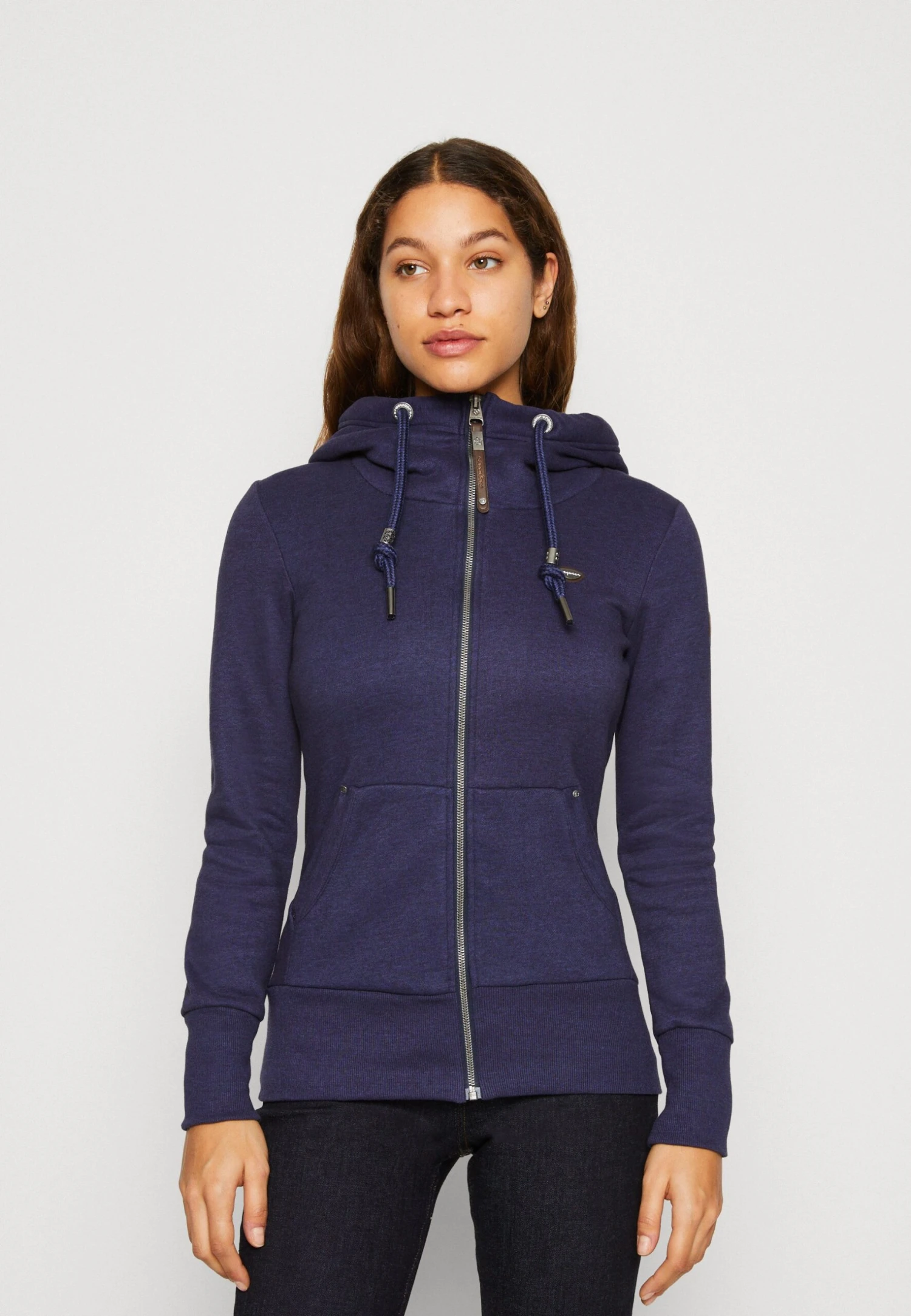 Ragwear Neska Zip - Sweater Met Rits - Navy 3 Ragwear Neska Zip - Sweater Met Rits - Navy