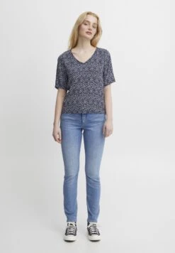 ICHI Ihmarrakech- Blouse - Total Eclipse Dot -Winkel Voor Damesmode 69002c8fa6914e25808393e9f2243562