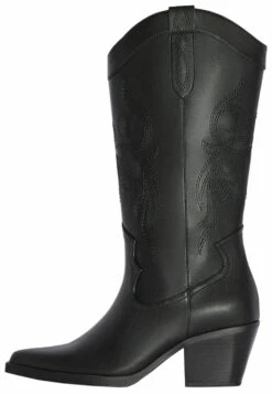 BERSHKA Heeled - Cowboy-/Bikerlaarzen - Black -Winkel Voor Damesmode 6947c31498a64ea0a436e073e2563570
