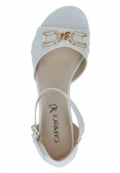 Caprice Sandalen - White Patent -Winkel Voor Damesmode 6966b5ab2c42474794b618db621a0039