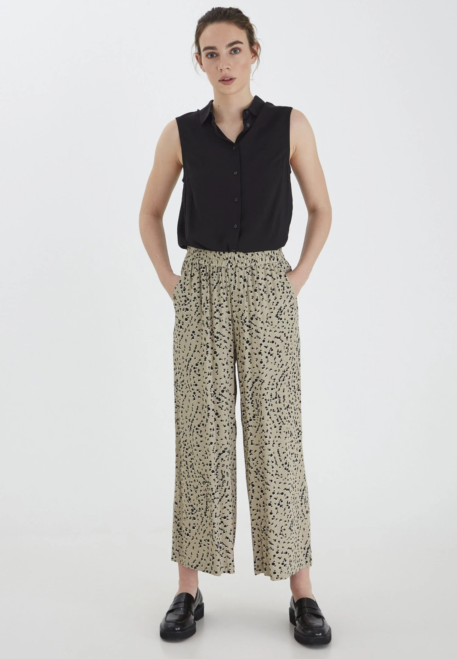 ICHI Ihvera - Overhemdblouse - Black 4 ICHI Ihvera - Overhemdblouse - Black - Afbeelding 2