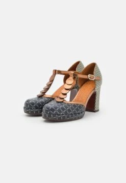 Chie Mihara Dafra - Plateaupumps - Lentils Navy/Dali Cobre/Shower Blue -Winkel Voor Damesmode 6c10e98985db439b810ad882d4d2370e