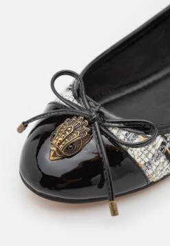 Kurt Geiger London Eagle- Ballerina'S - Black/White -Winkel Voor Damesmode 6c4262861c0345328fe3a591646a5d74