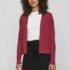 Vila Viril Short Cardigan - Vest - Beet Red -Winkel Voor Damesmode 6d1fdb0257334850bc3dd63188faa769
