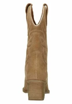 Cowboy-/Bikerlaarsjes - Beige -Winkel Voor Damesmode 6d54fa5d0cf1454891393dbfc10feb61