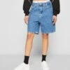 Calvin Klein Jeans Bermuda Mom Short - Jeansshort - Denim Medium