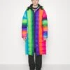 Gradient Long Puffer Unisex - Gewatteerde Jas - Multi -Winkel Voor Damesmode 6f1006959ec044458e4ecae1ba60df87