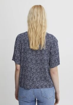 ICHI Ihmarrakech- Blouse - Total Eclipse Dot -Winkel Voor Damesmode 6fd4df69ecca46c0aeca982bd01f91ab