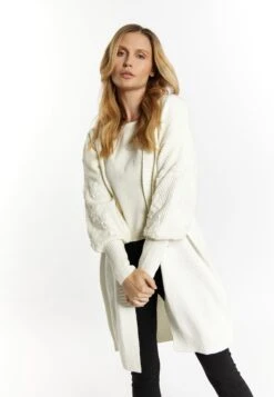 Usha Sivene - Vest - Wollweiss