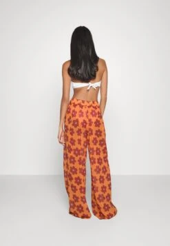 Eco Tania Wide Leg Trouser - Strandaccessoire - Orange 9 Eco Tania Wide Leg Trouser - Strandaccessoire - Orange -Winkel Voor Damesmode 73a8e8fd318a4a769dba841c0e05940c