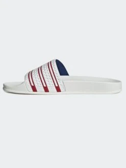 Adidas Originals Adilette Unisex - Teenslippers - Ftwr White/Team Power Red/Team Royal Blue -Winkel Voor Damesmode 73c0d92f907f41f085db1dedfd90c19a