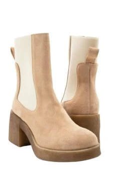 Bea Sabbia - Korte Laarzen - Beżowy -Winkel Voor Damesmode 73dfe0ae09664bf882f63262df3a41e4