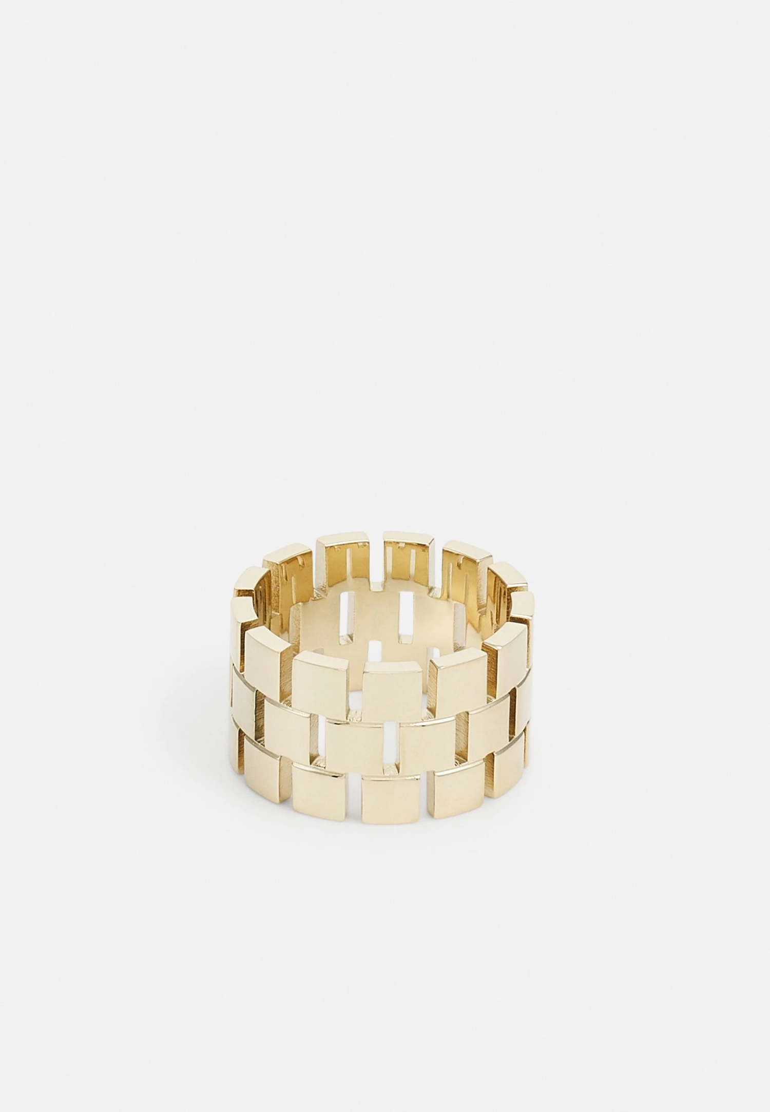 Calvin Klein Polished Chain Link - Ring - Gold-Coloured 4 Calvin Klein Polished Chain Link - Ring - Gold-Coloured - Afbeelding 2
