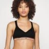 Emporio Armani Padded Bralette Bra - Push-Up Bh - Nero -Winkel Voor Damesmode 7677a9caa0f34296a0aadaaf114b1184