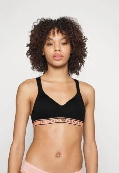 Emporio Armani Padded Bralette Bra - Push-Up Bh - Nero