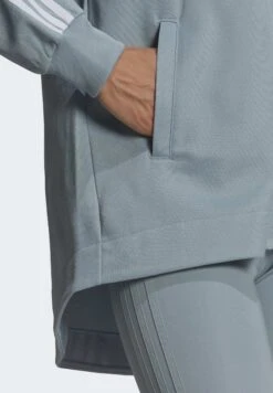 Adidas Originals Classics- Sweater Met Rits - Grey -Winkel Voor Damesmode 76ae5804837a4b7597c597378edea5c4