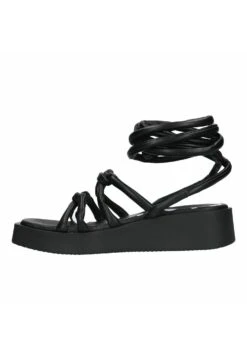 Sandalen Met Sleehak - Black