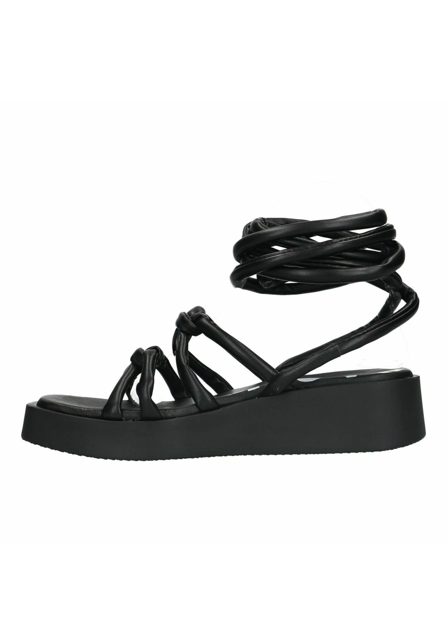 Sandalen Met Sleehak - Black 3 Sandalen Met Sleehak - Black