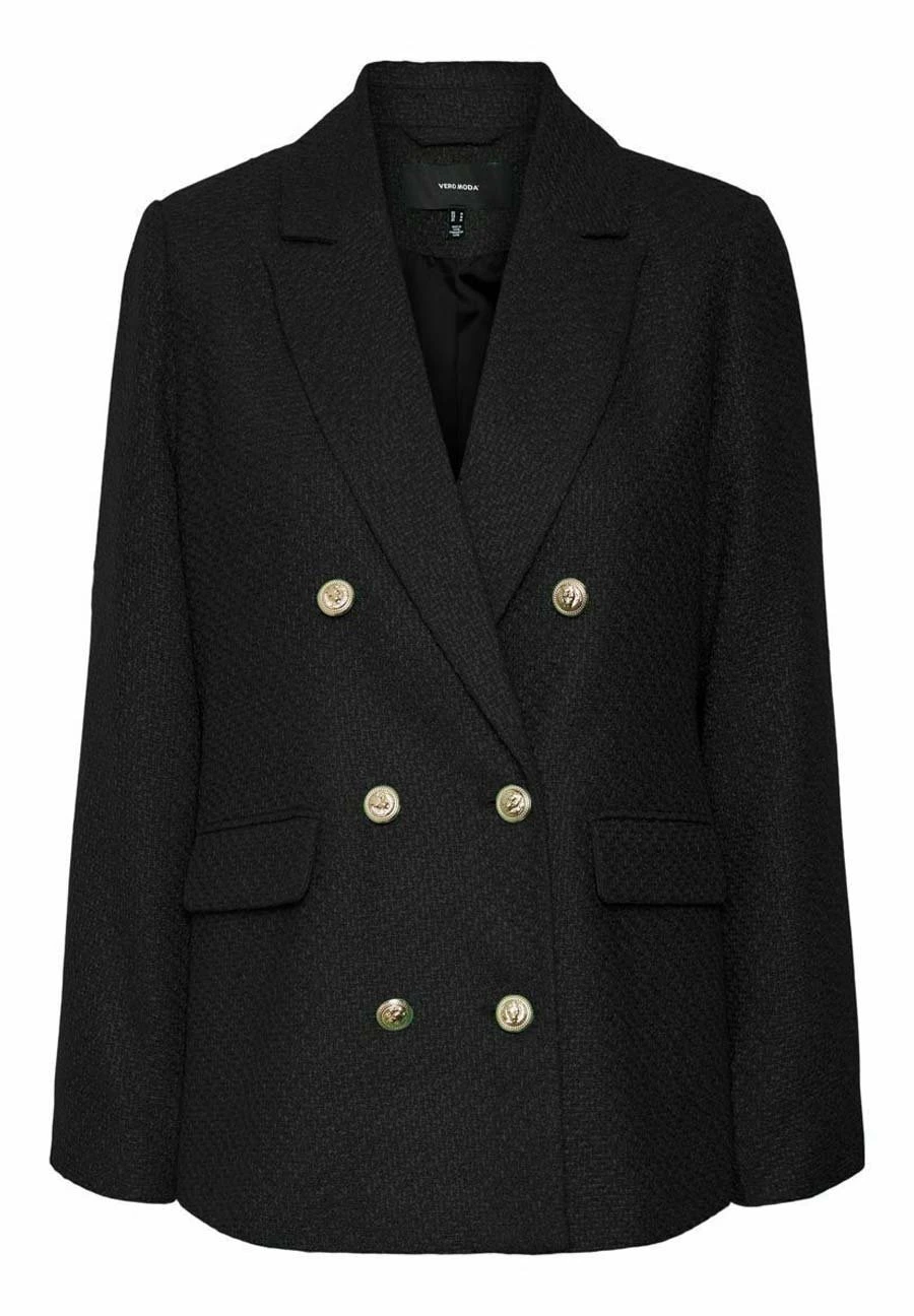 Vero Moda Halflange Jas - Black 7 Vero Moda Halflange Jas - Black - Afbeelding 5