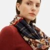 Tom Tailor Accessoire Gemusterter- Sjaal - Beige/Large Floral Design 1 Tom Tailor Accessoire Gemusterter- Sjaal - Beige/Large Floral Design -Winkel Voor Damesmode 77cc5ae6326a48f9b9a6cdd15d395599