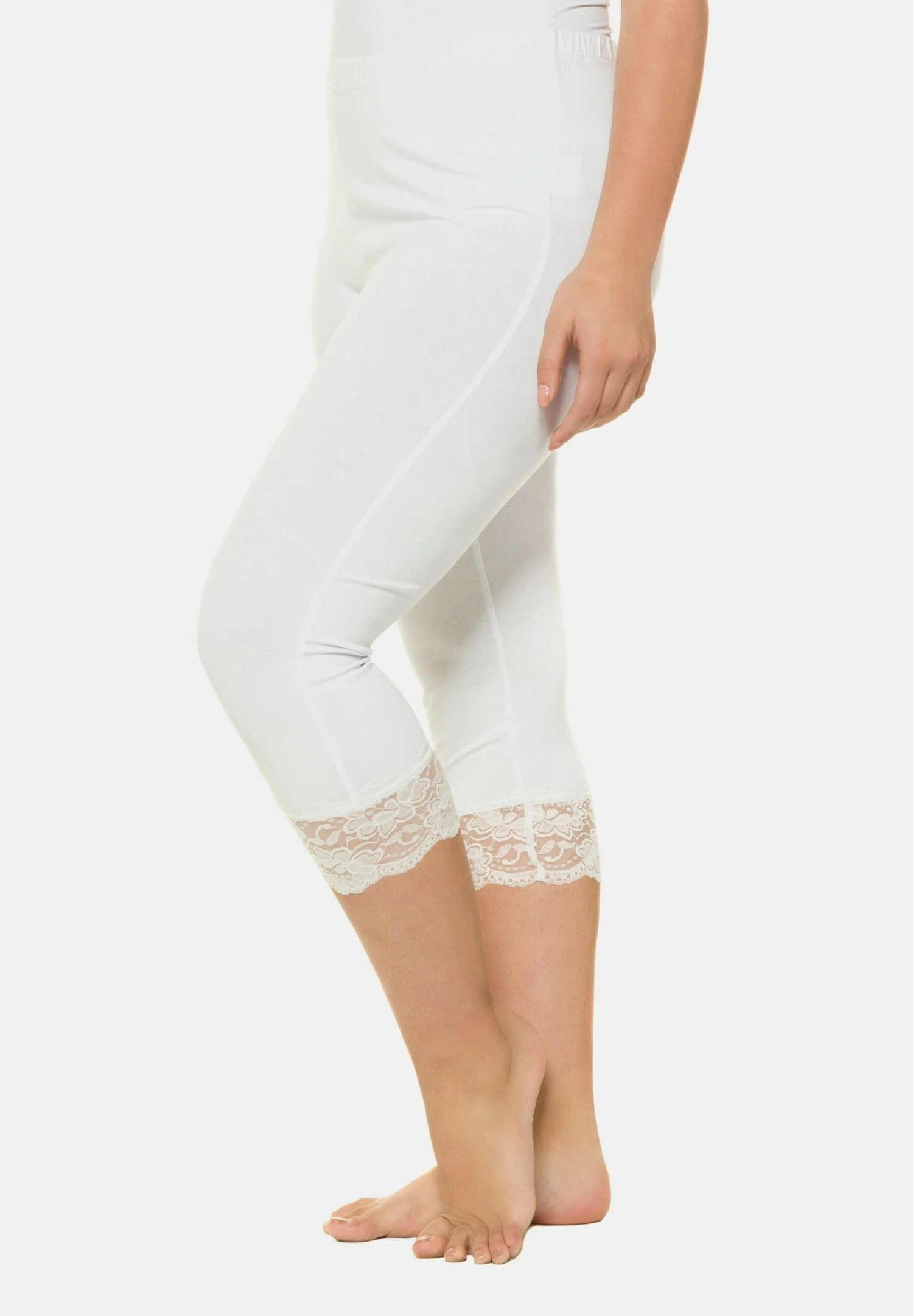Ulla Popken Legging - White 5 Ulla Popken Legging - White - Afbeelding 3