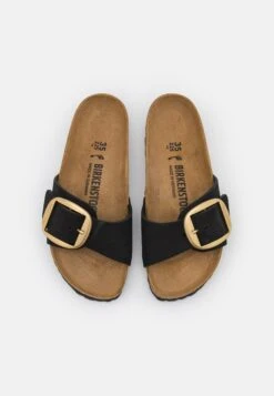 Birkenstock Madrid Big Buckle Narrow Fit - Muiltjes - Black -Winkel Voor Damesmode 7aa839a1e1f94506aa4b855954a7df62