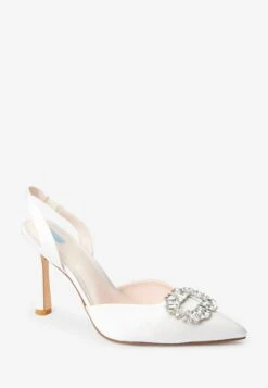 Next Forever Comfort Wedding Jewel Slingback- Klassieke Pumps - Ivory -Winkel Voor Damesmode 7ba92b8618c9424496aba932234bdeec