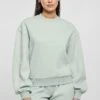 URBAN CLASSICS Melange Crewneck - Sweater - Salvia Melange 1 URBAN CLASSICS Melange Crewneck - Sweater - Salvia Melange -Winkel Voor Damesmode 7bc3ec7c40e44a0fb832b72fba0ce7a8