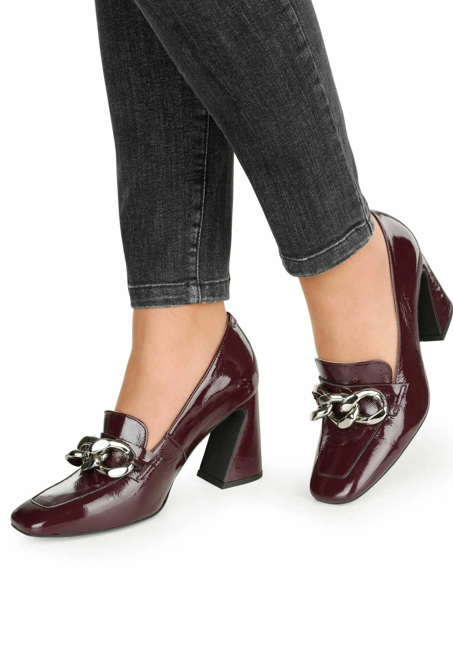 Hoge Hakken - Bordeaux 3 Hoge Hakken - Bordeaux