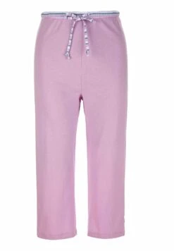 Harmony Pyjamabroek - Rosé Hellblau Weiß