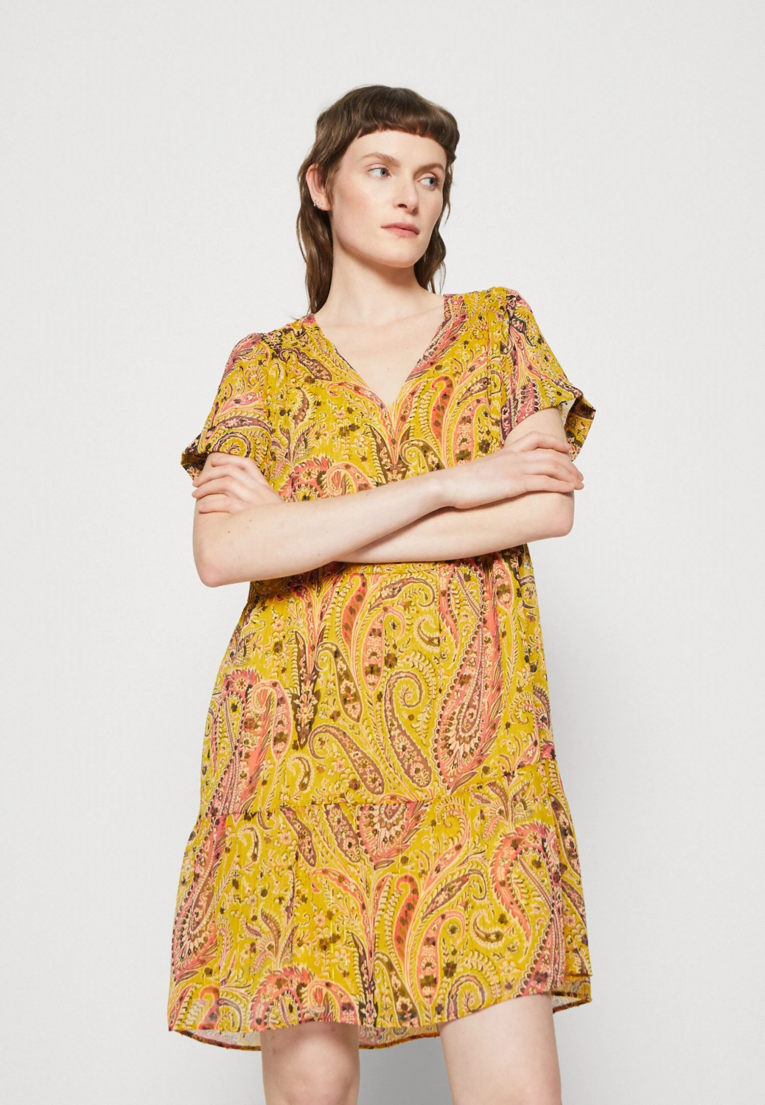 Ikks Robe - Jurk - Citron Glacé 6 Ikks Robe - Jurk - Citron Glacé - Afbeelding 4