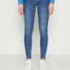 Pieces Pcpeggy - Jeans Skinny Fit - Medium Blue Denim -Winkel Voor Damesmode 7d059b2d0499425bae18181aa4808f7e