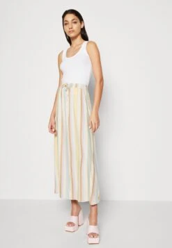 ONLY Onltine Midi Skirt- A-Lijn Rok - Whitecap Gray/Cleasr Sky/Purple Rose/Sundress -Winkel Voor Damesmode 8025b338ddab471187fc67ce3f23e15a